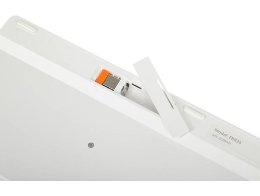 Клавиатура беспроводная A4Tech Fstyler FBK25 белый/серый (FBK25 WHITE)